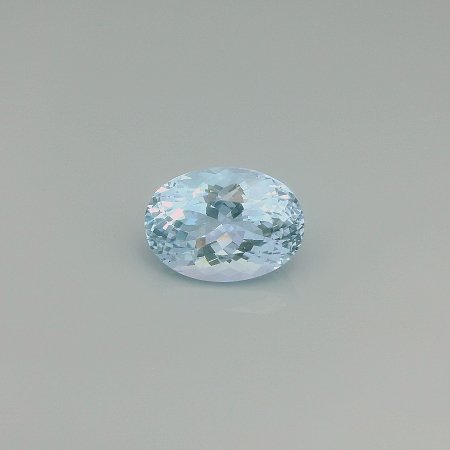 6.41 ct Oval Blue Natural Aquamarine