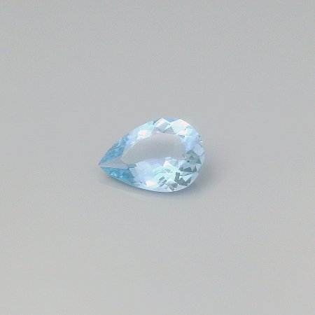 1.60 ct Pear Blue Natural Aquamarine