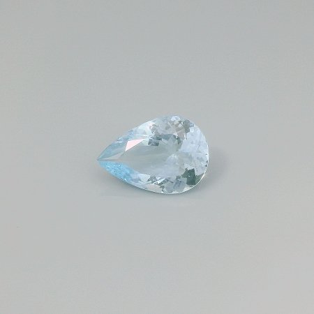 2.84 ct Pear Blue Natural Aquamarine
