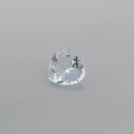 6.94 ct Heart Blue Natural Aquamarine