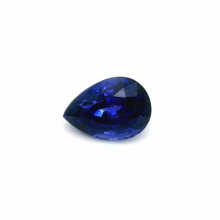 6.02 ct Pear Blue Natural Sapphire