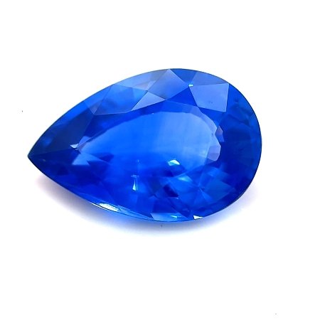2.17 ct Pear Blue Natural Sapphire