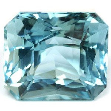29.23 ct Emerald Blue Natural Aquamarine