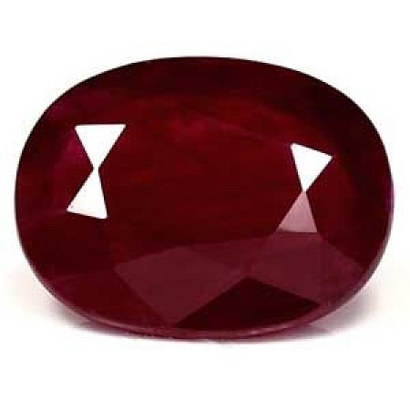 2.79 ct Oval Red Natural Ruby