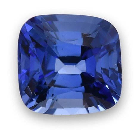 1.47 ct Cushion Blue Natural Sapphire