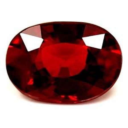 1.02 ct Oval Red Natural Ruby