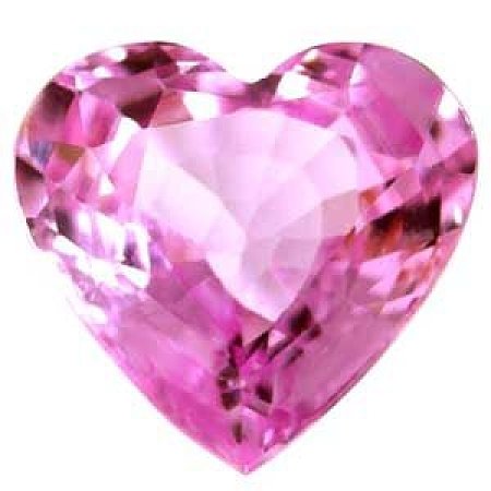1.44 ct Heart Pink Natural Sapphire