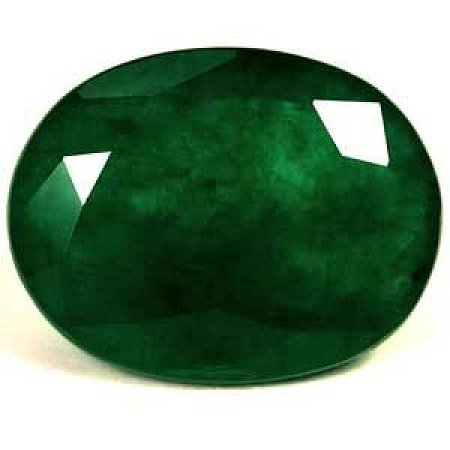 6.64 ct Oval Green Natural Emerald