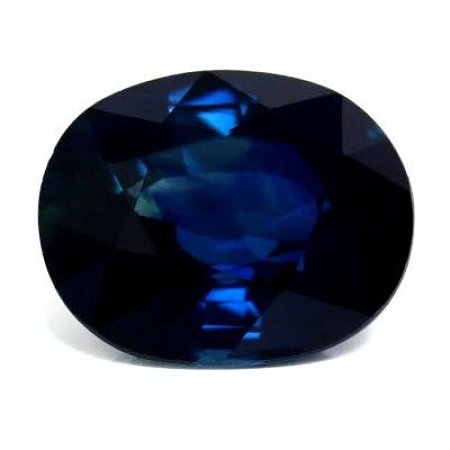 3.10 ct Oval Blue Natural Sapphire