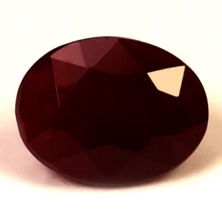 2.83 ct Oval Red Natural Ruby