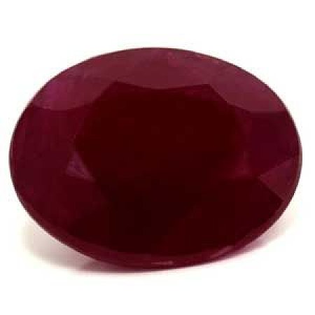 3.12 ct Oval Red Natural Ruby