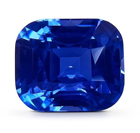 5.26 ct Cushion Blue Natural Sapphire