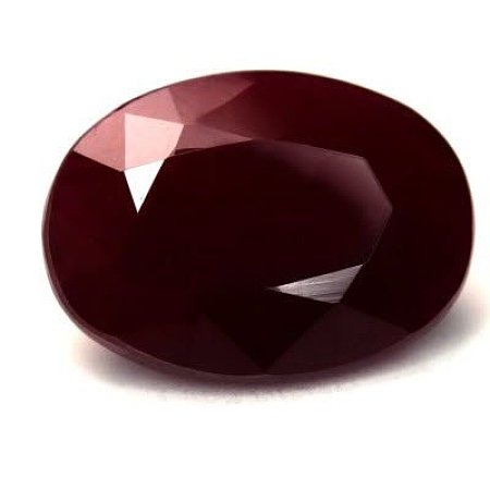 7.83 ct Oval Red Natural Ruby