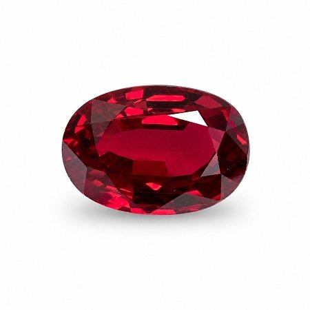 2.12 ct Oval Red Natural Ruby