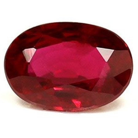 0.52 ct Oval Red Natural Ruby