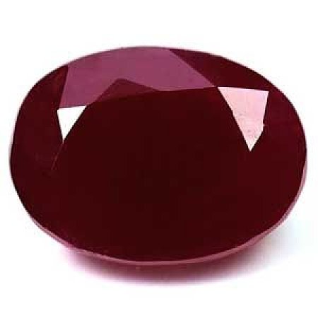 3.12 ct Oval Red Natural Ruby
