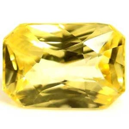 3.99 ct Emerald Yellow Natural Sapphire