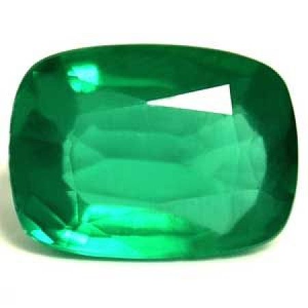 2.49 ct Cushion Green Natural Emerald
