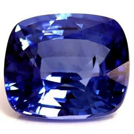 2.66 ct Cushion Blue Natural Sapphire
