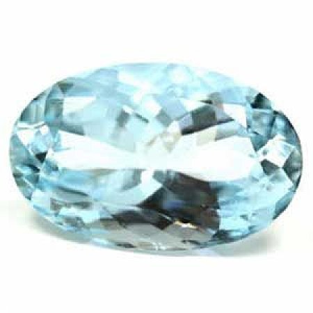 16.79 ct Oval Blue Natural Aquamarine