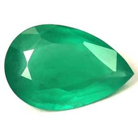 1.70 ct Pear Green Natural Emerald