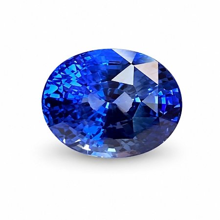 4.53 ct Oval Blue Natural Sapphire