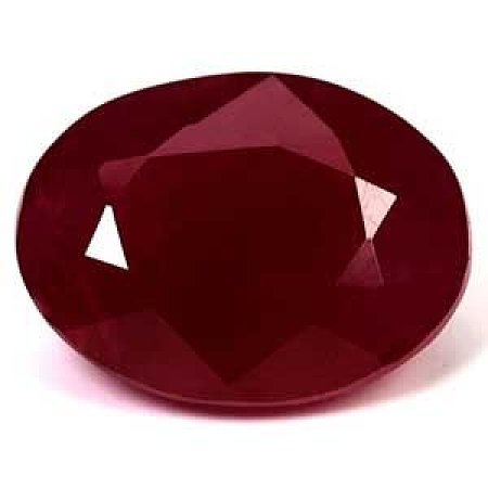 1.69 ct Oval Red Natural Ruby