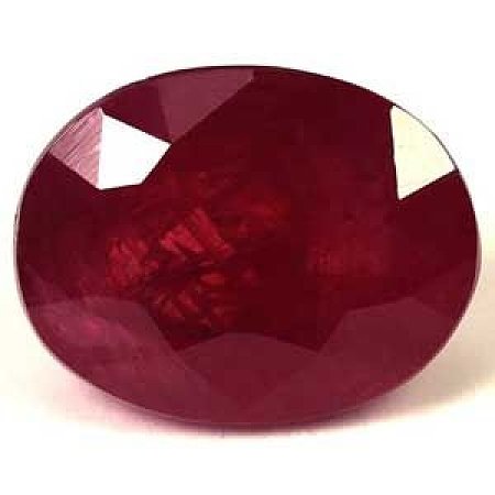 4.02 ct Oval Red Natural Ruby
