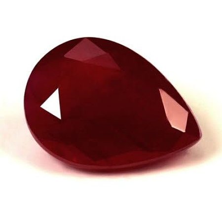 2.65 ct Pear Red Natural Ruby