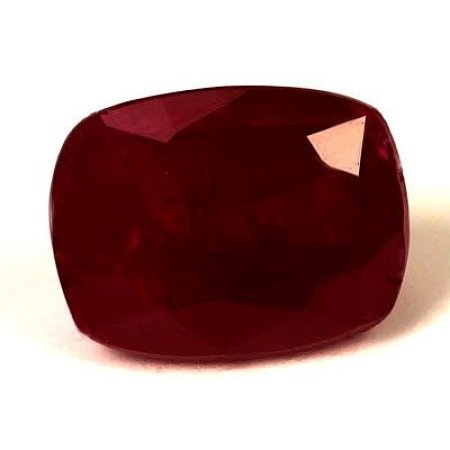 1.46 ct Cushion Red Natural Ruby