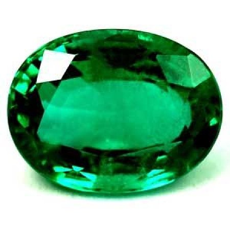 1.64 ct Oval Green Natural Emerald