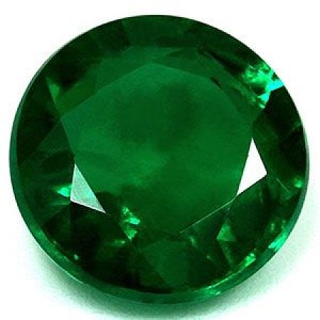 2.17 ct Round Green Natural Emerald