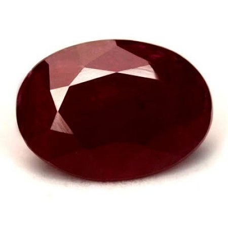 2.01 ct Oval Red Natural Ruby