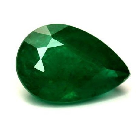1.65 ct Pear Green Natural Emerald
