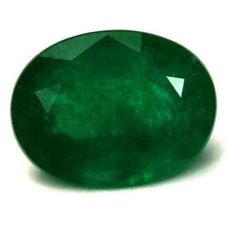 3.50 ct Oval Green Natural Emerald
