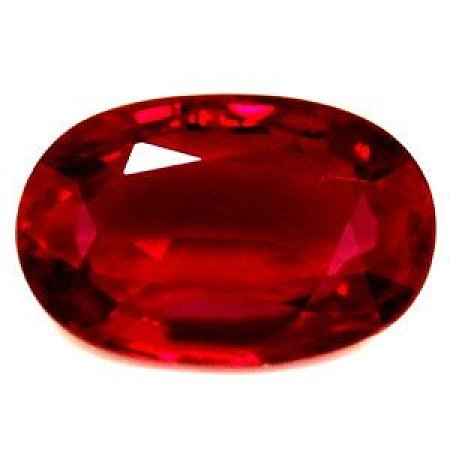 0.57 ct Oval Red Natural Ruby