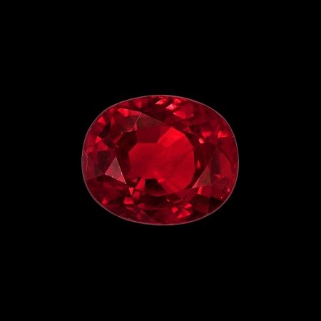 2.20 ct Oval Red Natural Ruby