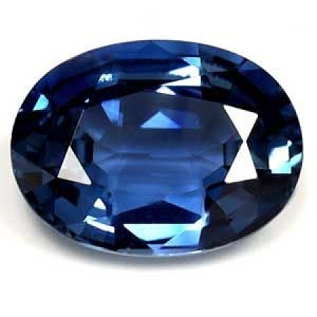 1.59 ct Oval Blue Natural Sapphire