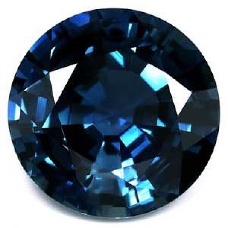 9.98 ct Round Blue Natural Sapphire