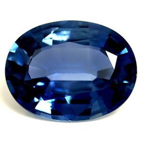 1.98 ct Oval Blue Natural Sapphire