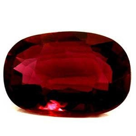 1.03 ct Cushion Red Natural Ruby