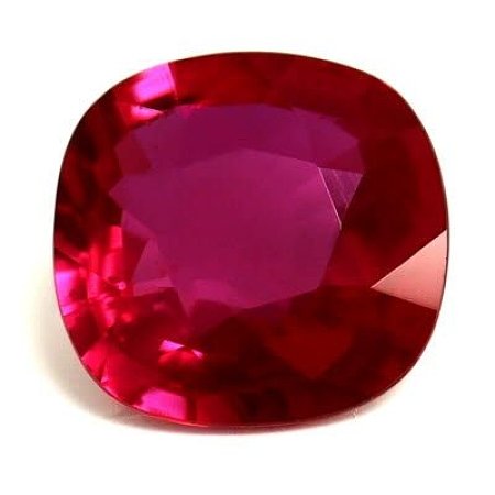1.33 ct Cushion Red Natural Ruby