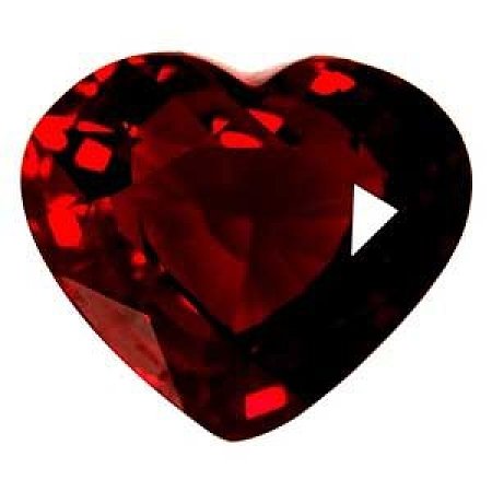 2.03 ct Heart Red Natural Ruby