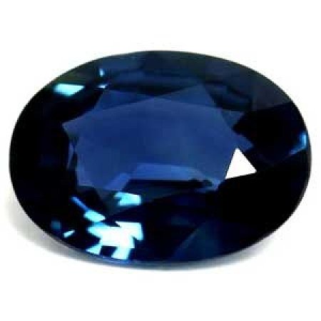 0.88 ct Oval Blue Natural Sapphire