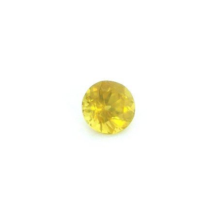 1.36 ct Round Yellow Natural Sapphire