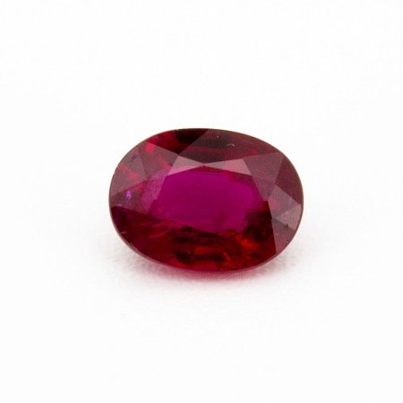 0.75 ct Oval Red Natural Ruby
