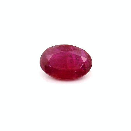 0.76 ct Oval Red Natural Ruby