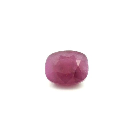 3.66 ct Cushion Red Natural Ruby