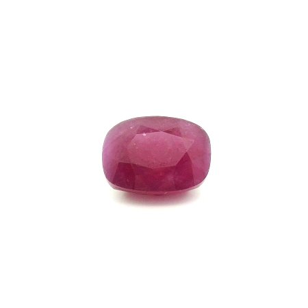 3.73 ct Cushion Red Natural Ruby