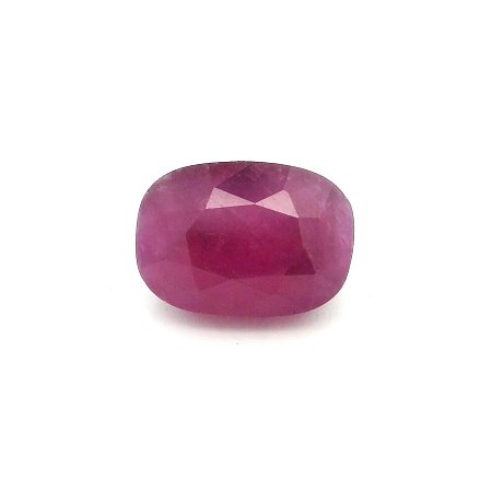 3.11 ct Cushion Red Natural Ruby